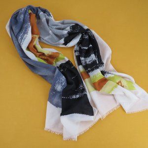 Unbranded abstract geometric print shawl / scarf